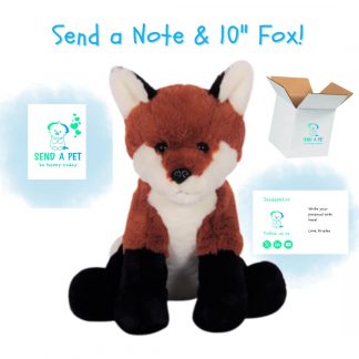 Brown Fox Plushie Gift