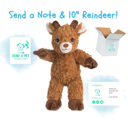 Reindeer Stuffed Plushie Gift
