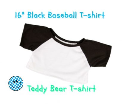 Black Baseball 16" T-shirt