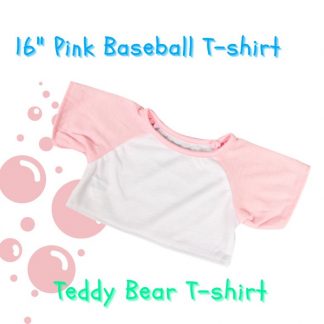 Pink Baseball 16" T-Shirt