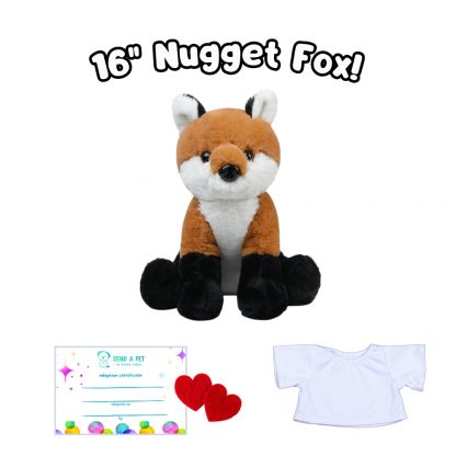 Bulk DIY Red Fox - Five 16" Unstuffed Classic Red Fox - Image 5